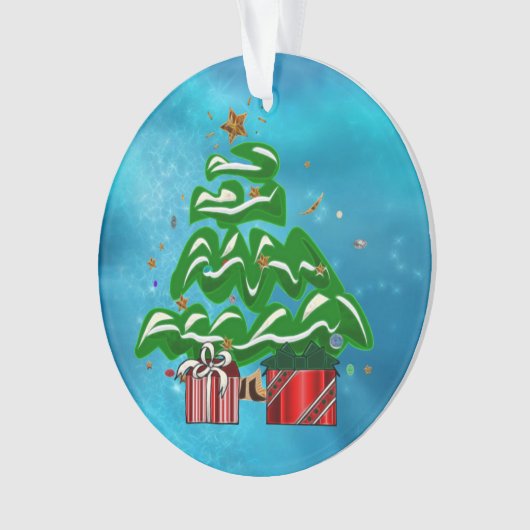 Caroling Snowman Ornament (voorkant)