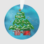 Caroling Snowman Ornament (voorkant)