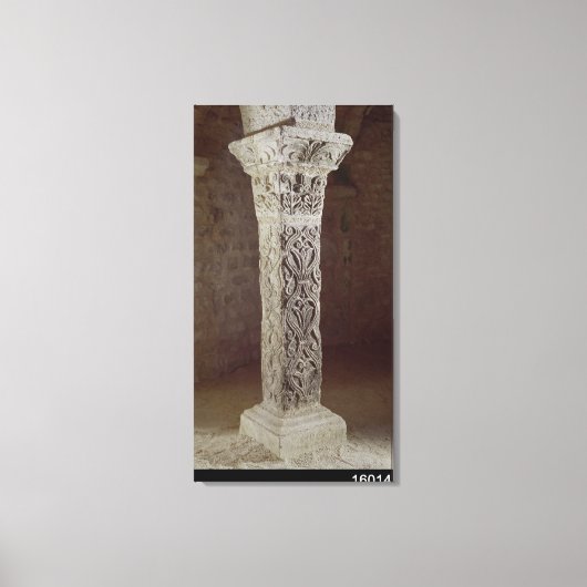 Carolingian Pillar, c.758 Canvas Afdruk (Voorkant)