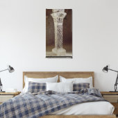 Carolingian Pillar, c.758 Canvas Afdruk (Insitu (Slaapkamer))