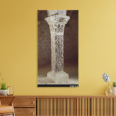 Carolingian Pillar, c.758 Canvas Afdruk (Insitu (Woonkamer))