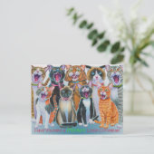 Carolingkatten Briefkaart (Staand voorkant)