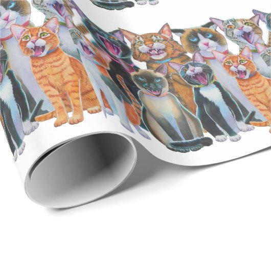 Carolingkatten Cadeaupapier (Rol Hoek)