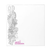 Carol's Doodles Notitieblok (Voorkant)