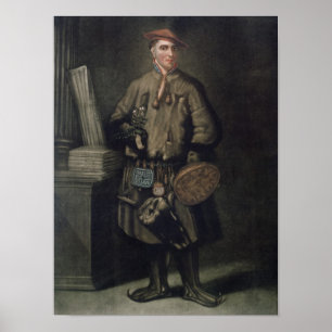 Carolus Linnaeus in zijn Lapland Dress Poster
