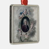 Carolus Linnaeus, Knight of the Polar Star Metalen Ornament (Rechts)