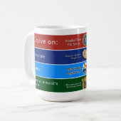 Carolyn Arnold's boeken 15 oz Mok (Voorkant links)