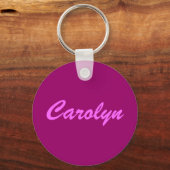 Carolyn, Sleutelhanger (Voorkant)