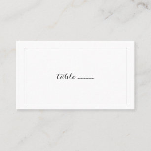 Carolyna Wedding Escort Kaarten Plaatskaartje