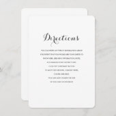 Carolyna Wedding Insert Informatiekaartje (Voorkant / Achterkant)