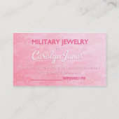 Carolyn's Visitekaartjes (Achterkant)