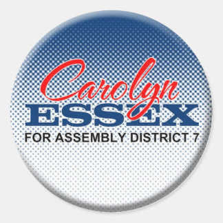 carolynscandidatelogo ronde sticker