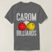 CAROM BILLIARDS Cool Distress ext T-shirt (Design voorkant)
