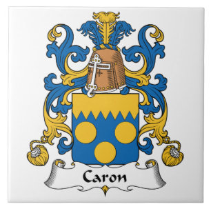 Caron Family Crest Tegeltje