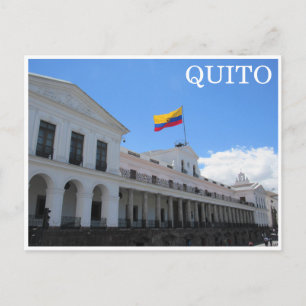 carondelet palace quito briefkaart