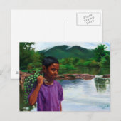 Caroni Chennette Briefkaart (Voorkant / Achterkant)