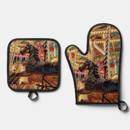 carousal ovenwant & pannenlap set