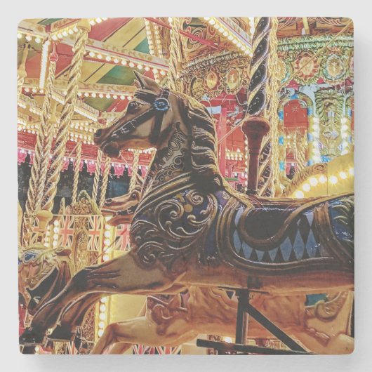 carousal stenen onderzetter (Voorkant)