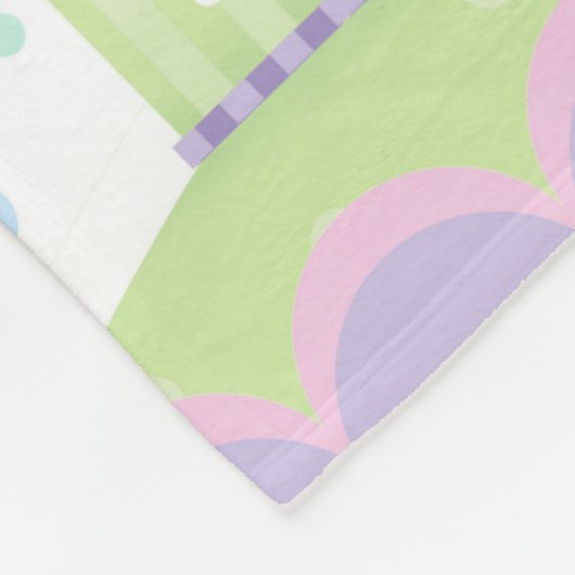 Carousel Baby Blanket Fleece Deken (Hoek)