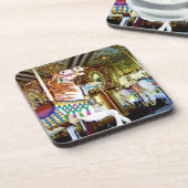 CAROUSEL BIER ONDERZETTER (Linkerzijde)