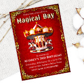 Carousel Birthday Kaart