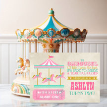Carousel Birthday Party