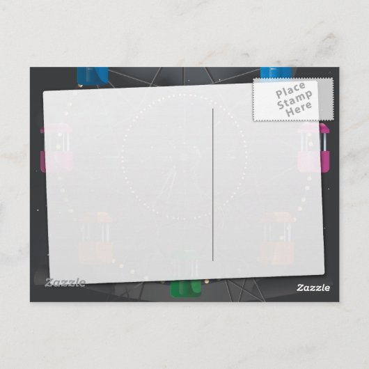 Carousel Briefkaart (Achterkant)