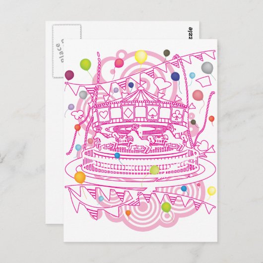 Carousel Briefkaart (Voorkant / Achterkant)