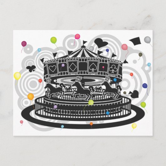 Carousel Briefkaart (Voorkant)