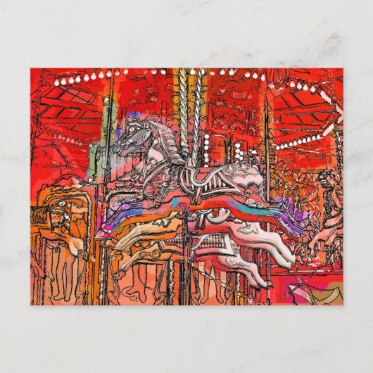 CAROUSEL BRIEFKAART (Voorkant)