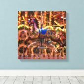 Carousel Canvas Afdruk (Insitu (Houten vloer))