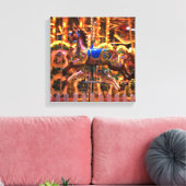 Carousel Canvas Afdruk (Insitu (Woonkamer))