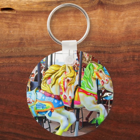 Carousel - Coney Island, NYC sleutelhanger