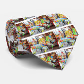 Carousel - Coney Island, NYC stropdas (Opgerold)