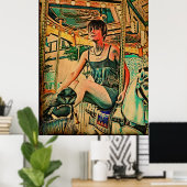 Carousel Decor Poster (Thuiskantoor)