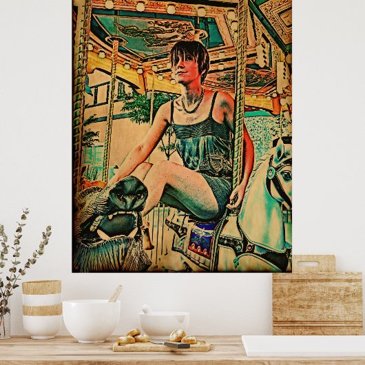 Carousel Decor Poster (Keuken)