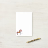 Carousel Dier Quagga Zebra Foto Notities Post-it® Notes (Op bureau)