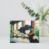 Carousel Dog Briefkaart (Staand voorkant)