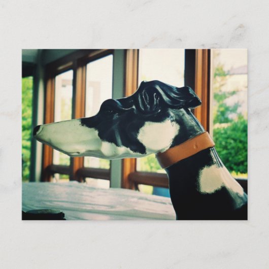 Carousel Dog Briefkaart (Voorkant)