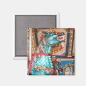 Carousel Dragon Magneet (Voorkant / Achterkant)