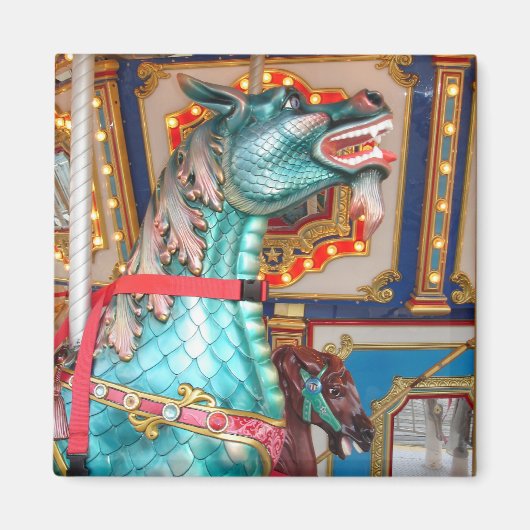 Carousel Dragon Magneet (Voorkant)