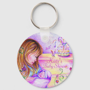Carousel Dreams Button Sleutelhanger