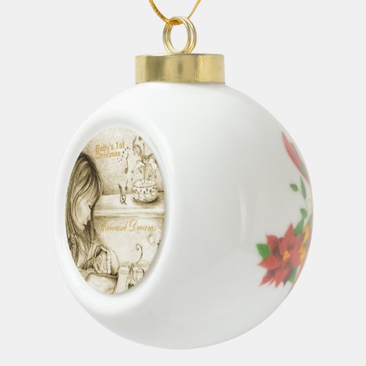Carousel Dreams Ceramic Ornament (Rechts)