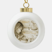 Carousel Dreams Ceramic Ornament (Voorkant)