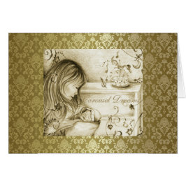  Carousel Dreams Gold Damask