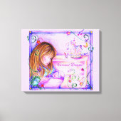 Carousel Dreams Stretched Canvas Print (Voorkant)