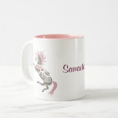 Carousel Dreams Tweekleurige Koffiemok (Voorkant links)