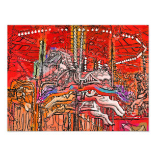 CAROUSEL FOTO AFDRUK