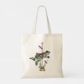 Carousel Frog Tote Bag (Achterkant)