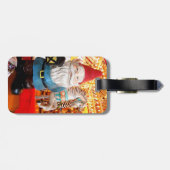 Carousel Gnome Bagagelabel (Achterkant horizontaal)